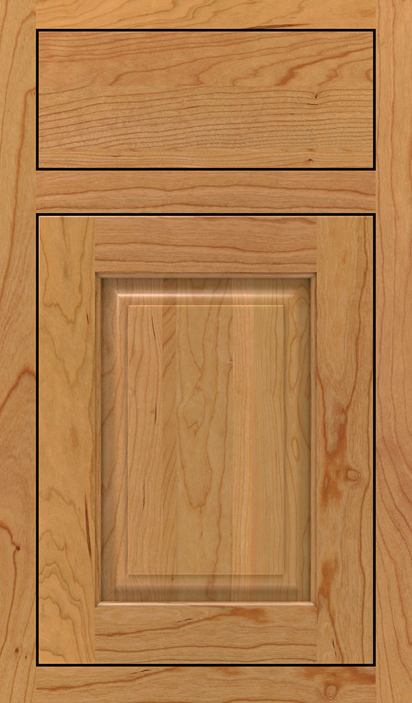 plaza cherry inset cabinet door in natural